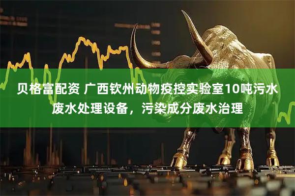 贝格富配资 广西钦州动物疫控实验室10吨污水废水处理设备，污染成分废水治理