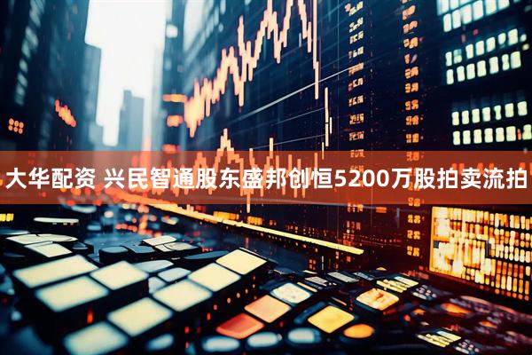 大华配资 兴民智通股东盛邦创恒5200万股拍卖流拍