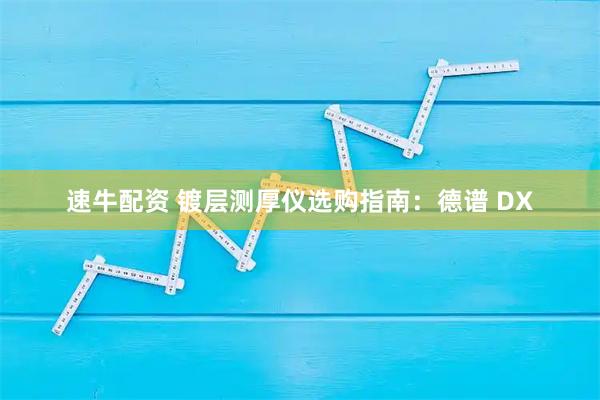速牛配资 镀层测厚仪选购指南：德谱 DX