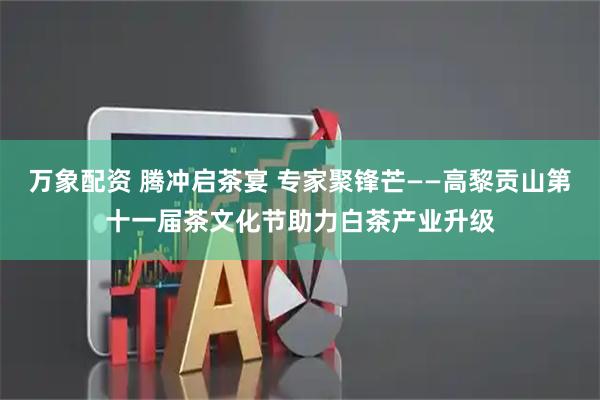 万象配资 腾冲启茶宴 专家聚锋芒——高黎贡山第十一届茶文化节助力白茶产业升级